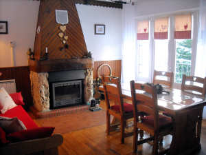 Sejour - d�coration style montagnard - cauterets location chalet